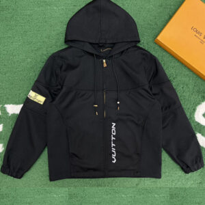 루이비통 【잔디집】 테크니컬 후디 코튼 블루종（레어）