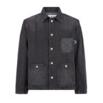 로에베 [잔디집2] 24SS 아나그램 워크 웨어 데님 자켓 (세븐)