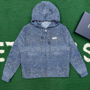 디올 【잔디집】 파리스 라벨 후드 블루종 자켓（레어）