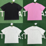 아크네 【잔디집】 사인 로고 크루넥 반팔 티셔츠（레어）