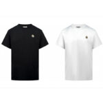 몽클레어 【잔디집2】 코튼 와펜 반팔 티셔츠（세븐）