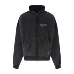 발렌시아가 【잔디집2】 폴리티컬 캠페인 인사이드 아웃 라지 핏 집업 후드 (세븐)