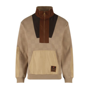 루이비통 【잔디집2】 다미에 하이브리드 하프 집업 워크웨어 풀오버 (세븐)