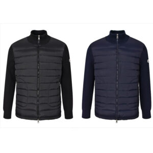 몽클레어 [잔디집2]  패딩 집업 울 가디건 (세븐)