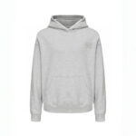 미우미우 【잔디집2】 로고 오버사이즈 코튼 후드 티셔츠（세븐）