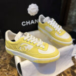 샤넬 【터보공장】 24c CC로고 크루즈 테니스 스니커즈（TJ）