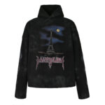 발렌시아가 【잔디집2】 파리 문 크링클 후디（세븐）