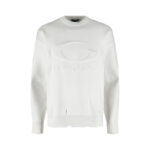 발렌시아가 【잔디집2】 （세븐） 디스트레스드 로고 엠보 스웨터 니트