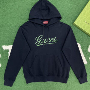 구찌 【잔디집】 로고 디테일 드로스트링 후디（레어）