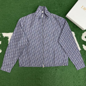디올 【잔디집】 오블리크 지퍼 셔츠 테크니컬 패브릭（레어）