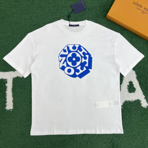 루이비통 【잔디집】 x 니고 프린티드 시그니처 반팔 티셔츠（레어）