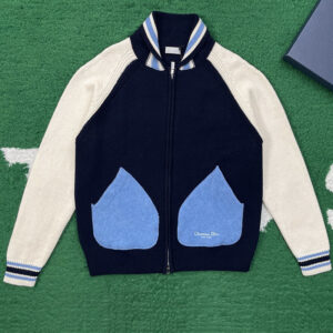 디올 【잔디집】 바시티 가디건 은방울꽃 (레어)