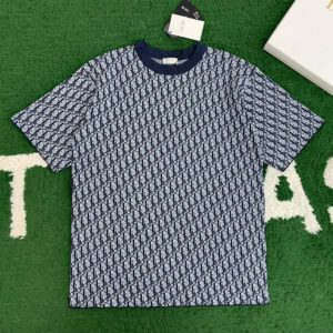 디올 【잔디집】 오블리크 릴랙스 반팔 티셔츠（레어）