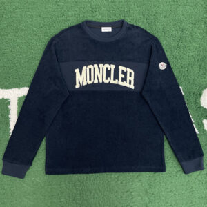 몽클레어 【잔디집】 로고 자수 스웨트셔츠（레어）