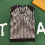 루이비통 【잔디집】 코튼 자카드 베스트（레어）