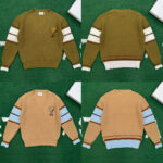 아미 【잔디집】 드 꾀흐 울 칼리지 스웨터 (레어)