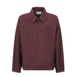 미우미우 【잔디집2】 모헤어 블루종 자켓（세븐）