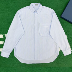 디올 【잔디집】 Couture 자수 스트라이프 셔츠（레어）