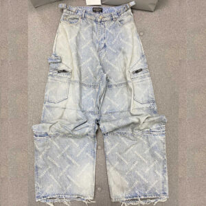 발렌시아가 【터보】 다이애그널 올오버 카고 팬츠（TJ공장）