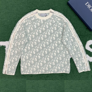 디올 [잔디집] 오블리크 스웨터 버진 울 지퍼 클로저