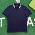 구찌 【잔디집】 코튼 피케 폴로 셔츠 (레어)