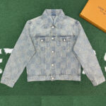 루이비통 【잔디집】 다미에 데님 자켓（레어）