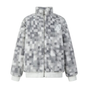 루이비통 【잔디집2】 다미에 플리스 블루종 자켓（세븐）