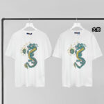 루이비통 【YD공장】 1AFJG1 드래곤 숏 슬리브드 코튼 티셔츠