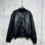 발렌시아가 【사슬공장】 파리스 봄버 레더 자켓