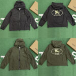 버버리 【잔디집】 나이트 스탬프 나일론 자켓（레어）