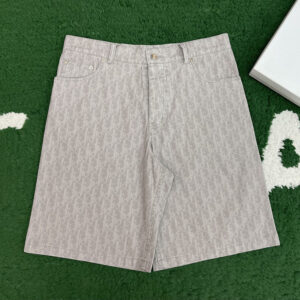 디올 【잔디집】 오블리크 버뮤다 숏 팬츠（레어）