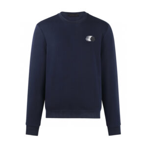 몽클레어 【잔디집2】 페이디드 로고 패치 맨투맨 （세븐）