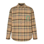 크롬하츠 [잔디집2] 프린팅 체크 플란넬 셔츠