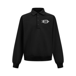 지방시 【잔디집2】 로고 자수 폴로 셔츠（세븐）