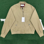 셀린느 【잔디집】 트리옹프 테크니컬 코튼 블루종 자켓（레어）