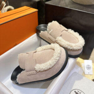 에르메스 [TJ공장] 고 뮬 스웨이드 고트스킨