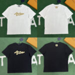 루이비통 【잔디집】 시그니처 로고 엠브로이더드 반팔 티셔츠（레어）