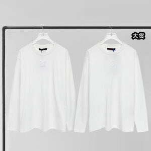 루이비통 【YD공장】 LV 긴팔 티셔츠 엠보 코튼