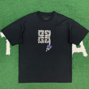 지방시 [잔디집] 4G 프린트 장식 티셔츠 블랙 2 Color