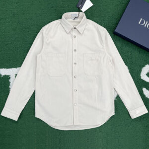 디올 【잔디집】 디올링 오버셔츠 코튼 코듀로이 (레어)