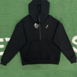 생로랑 【잔디집】 반집업 후디 로고 （레어）