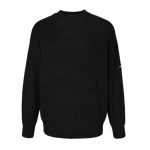 발렌시아가 【잔디집2】 로고 러버 태그 니트（세븐）