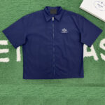 프라다 [잔디집] 숏 슬리브 코튼 기능성 셔츠