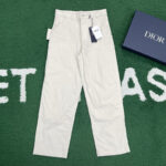 디올 【잔디집】 코듀로이 코튼 카펜터 진 디올링 (레어)