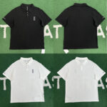 크롬하츠 【잔디집】 스크롤로고 반팔 폴로 셔츠（레어）