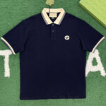 구찌 [잔디집] 인터로킹 G 코튼 폴로 셔츠 반팔