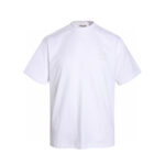 미우미우 【잔디집2】 로고 패치 코튼 반팔 티셔츠（세븐）