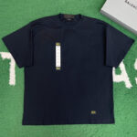 발렌시아가 【잔디집】 루프 스포츠 아이콘 반팔 티셔츠（레어）