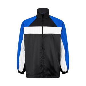 발렌시아가 【잔디집2】 3B 스포츠 아이콘 배색 오버사이즈 트랙 재킷（세븐）