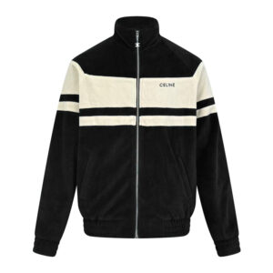 셀린느 【잔디집2】 벨벳 트랙수트 자켓（세븐）